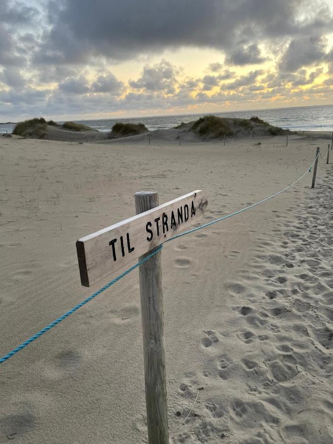 Fresh Hytte Ved Borestranden Med To Soverom Og Hems Klepp Exteriér fotografie