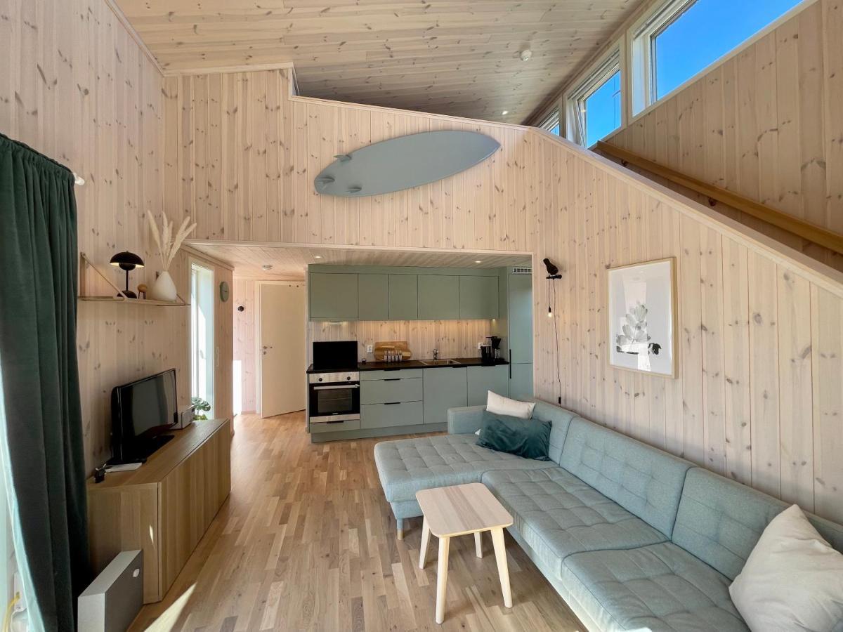 Fresh Hytte Ved Borestranden Med To Soverom Og Hems Klepp Exteriér fotografie